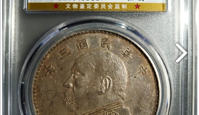民国三年袁大头私铸版图片 拍卖价格