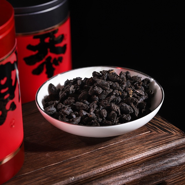 云南普洱茶熟茶散茶糯米香碎银子茶化石古树老茶头60