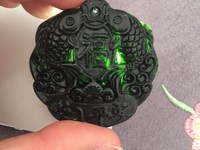 冰种翡翠珠子图片及价格