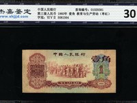 62年枣红一角最新价格