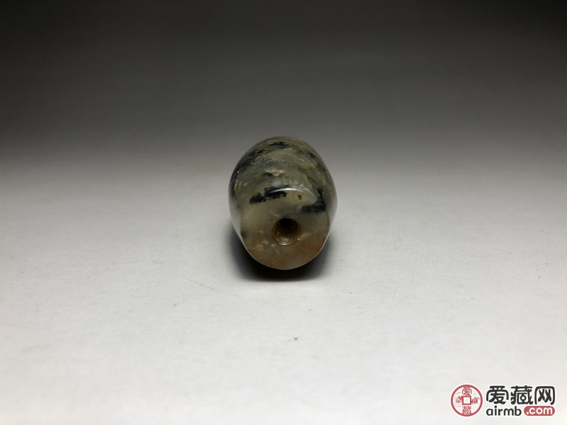 农村收到的老和田玉勒子，玉润，