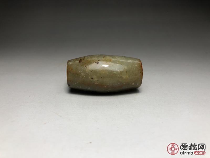 农村收到的老和田玉勒子，玉润，