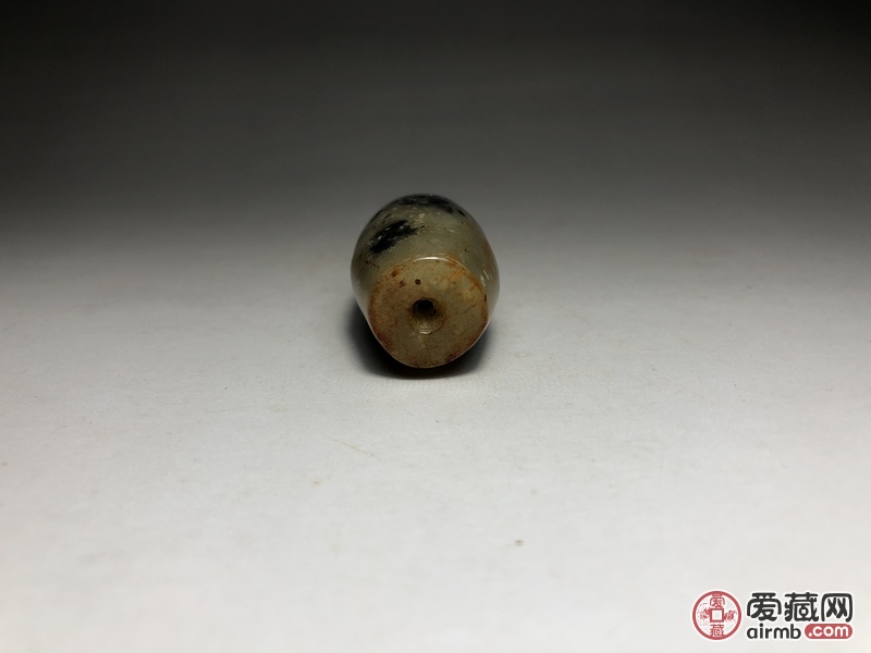 农村收到的老和田玉勒子，玉润，