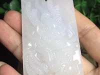 天然翡翠玻璃种翡翠珠子图片及价格