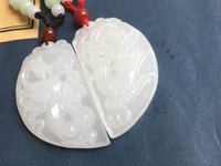 A货翡翠帝王绿翡翠项链图片及价格