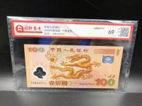 2000年发行的千禧龙钞