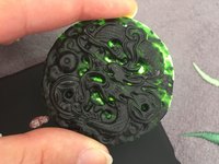 三彩翡翠手串图片及价格