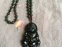 A货翡翠晴水翡翠项链图片及价格