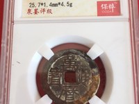 万历通宝折二的版别