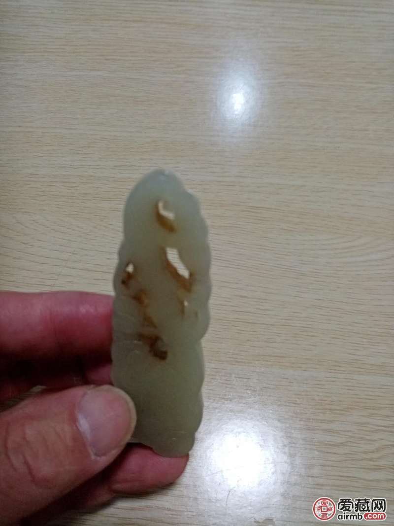 和田玉真品，晚清品相完整。