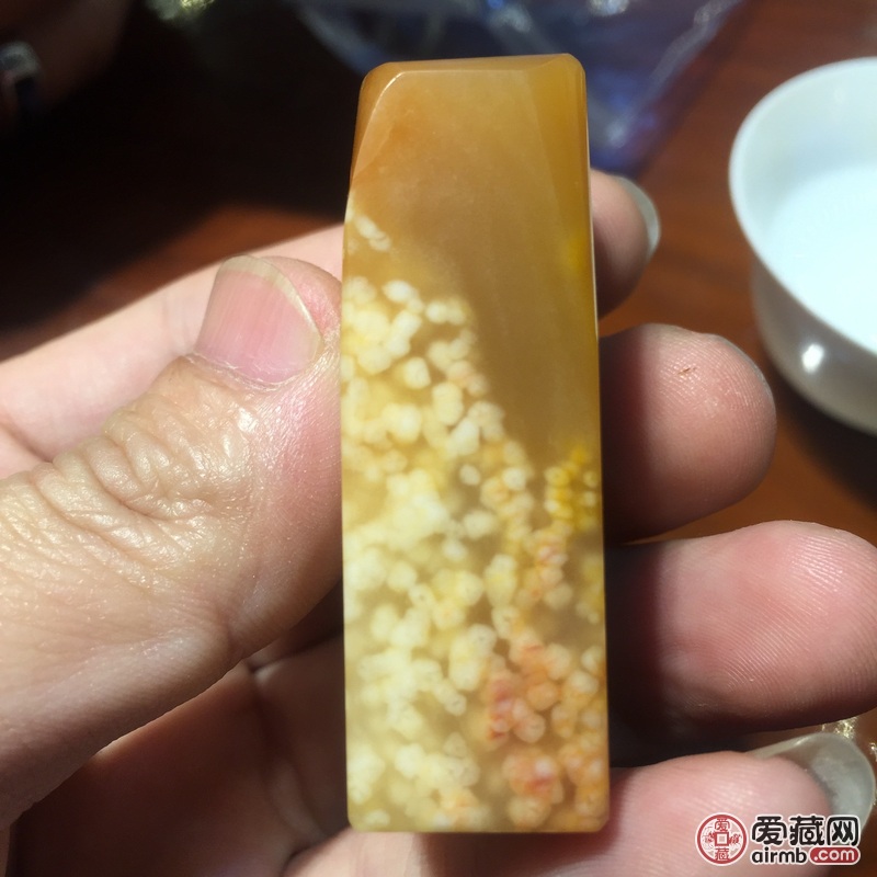 寿山石芙蓉印章奇章