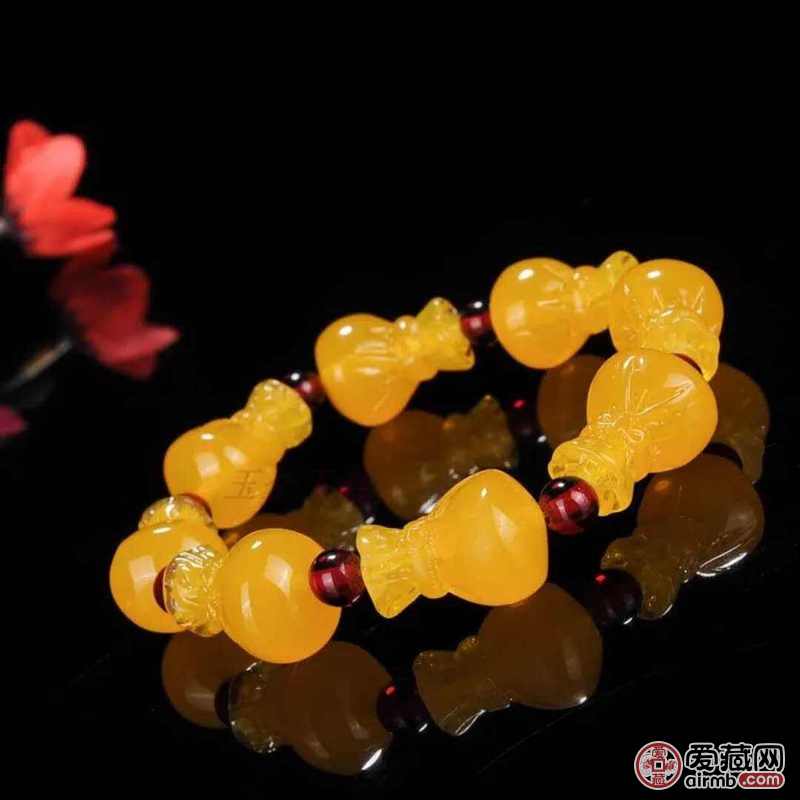 二代波罗的海蜜蜡手链蜜蜡钱袋手