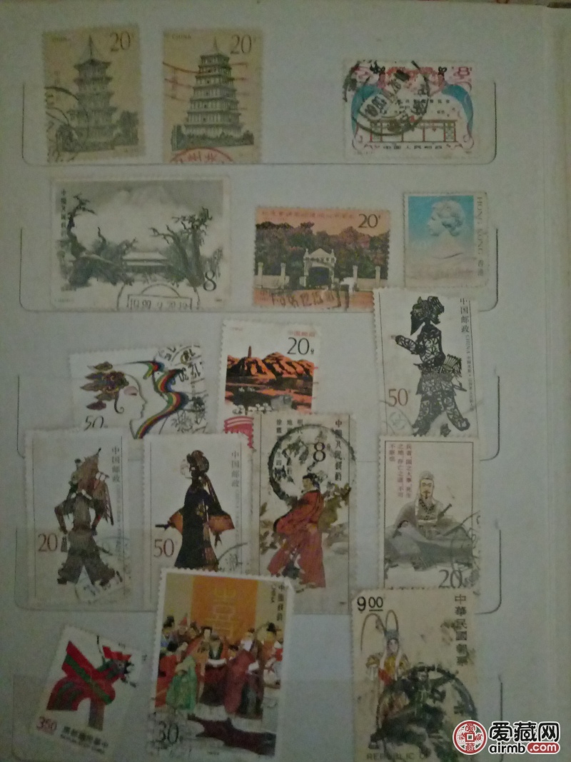 这是我收藏邮票的一部分，麻烦老