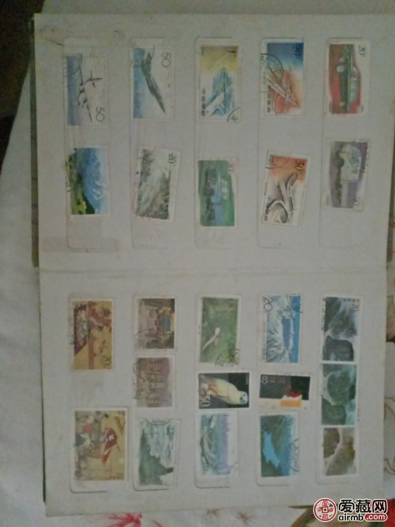 这是我收藏邮票的一部分，麻烦老