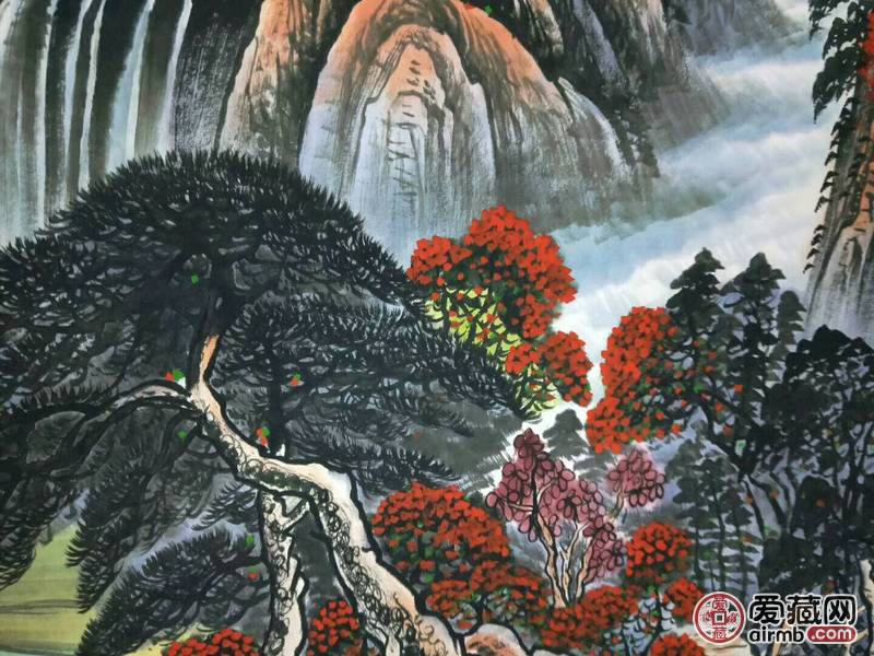 鸿运当头,落款刘继伟作品画,装饰精品宣纸-价格88元