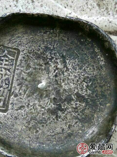 清代盐商十两马蹄银锭，重339