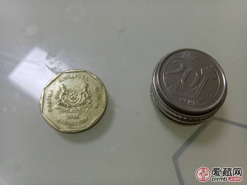 偶得新加坡硬币七枚做工特别精美现零元起拍