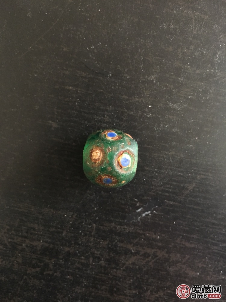 正儿八经的战汉琉璃青蜓眼.懂得