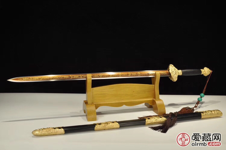 龙泉宝剑十二生肖宝剑,剑装纹饰