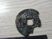 洪武通宝背佛牛羊马