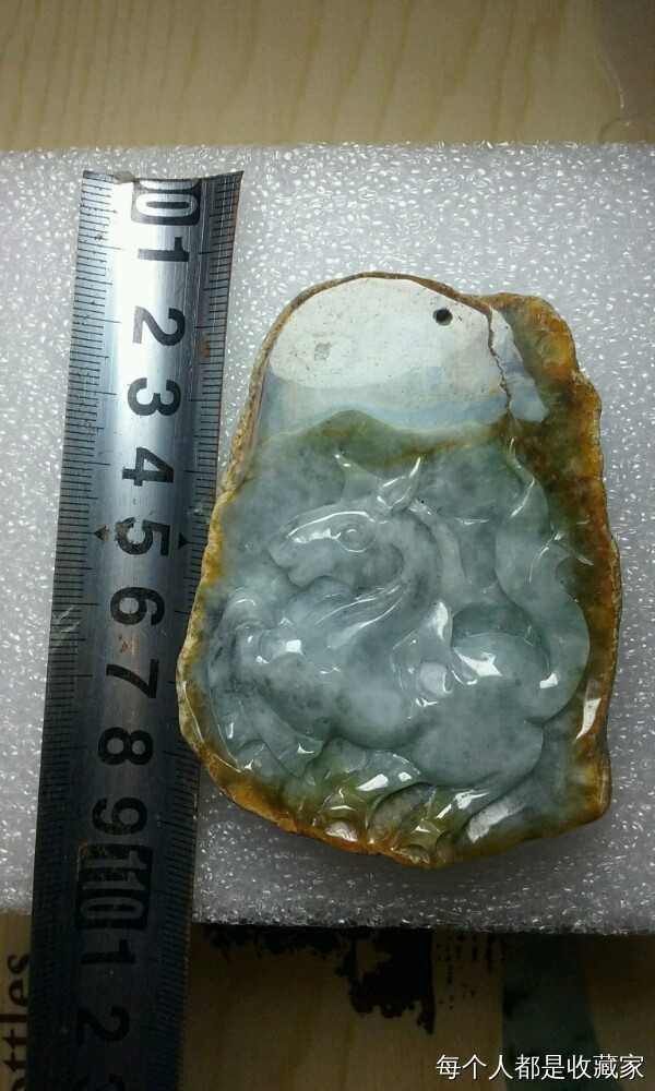 缅甸老坑a货翡翠原矿原石手把件,,马到功成把件摆件