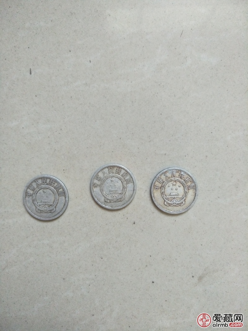 1961年的二分硬币三板