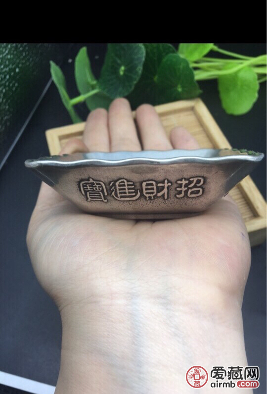 【银器】藏银碟子，做工精细沁色