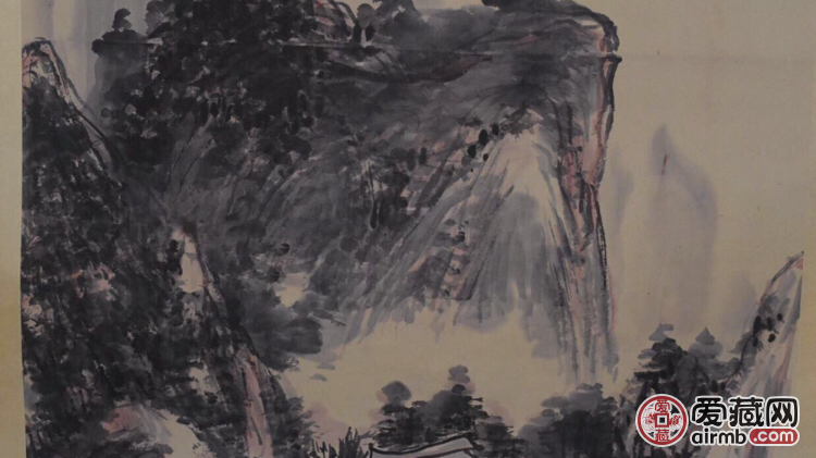 高永谦水墨写意山水 作品