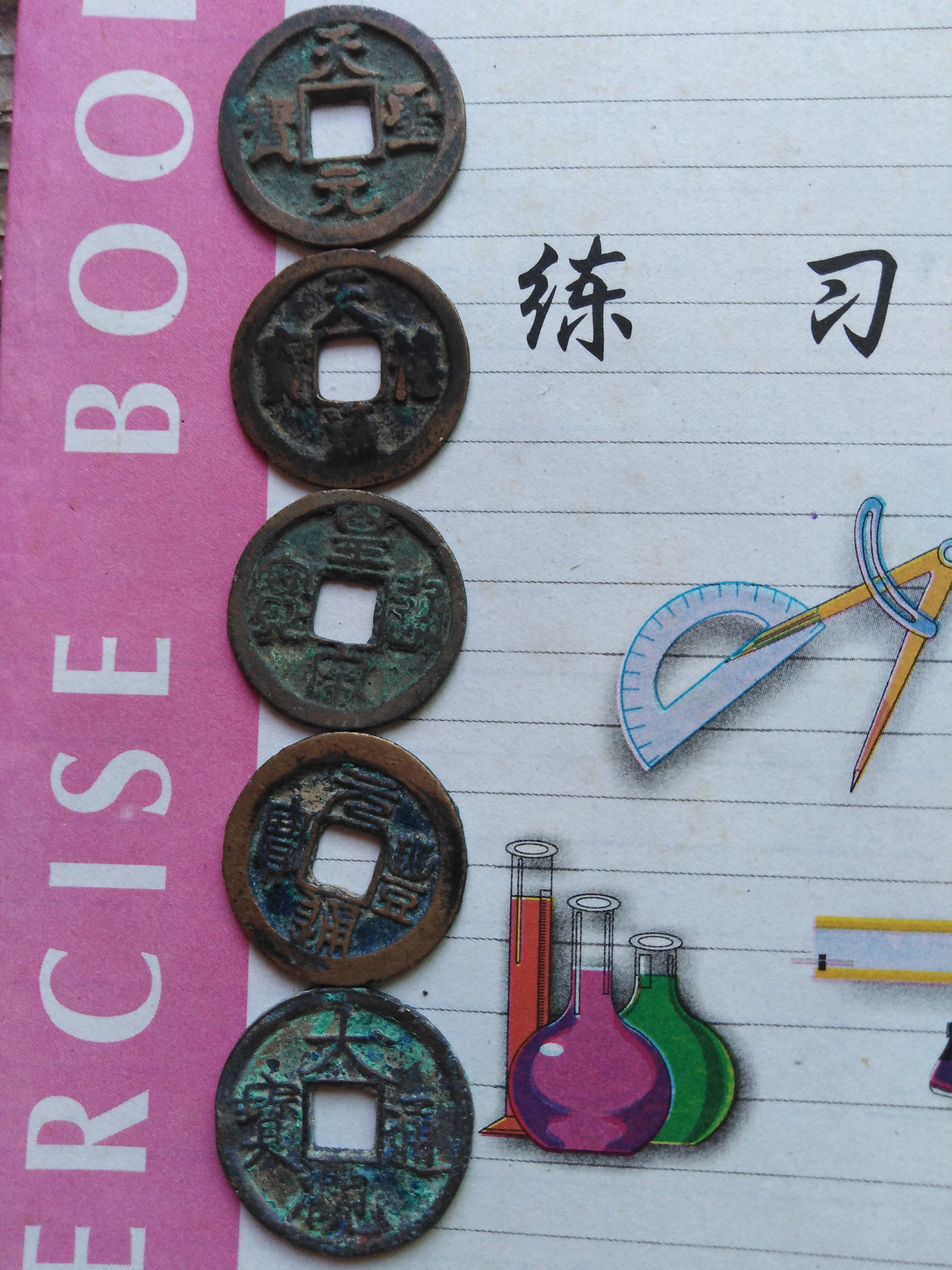 每日一漏大宋五帝钱开光护佑包老