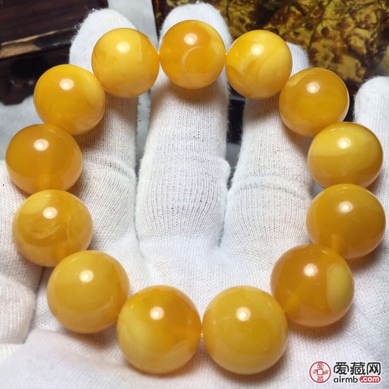 天然蜜蜡 <br />样式 珠