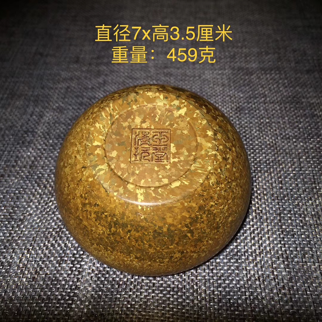 大美雪花金香炉材质:特配铜品