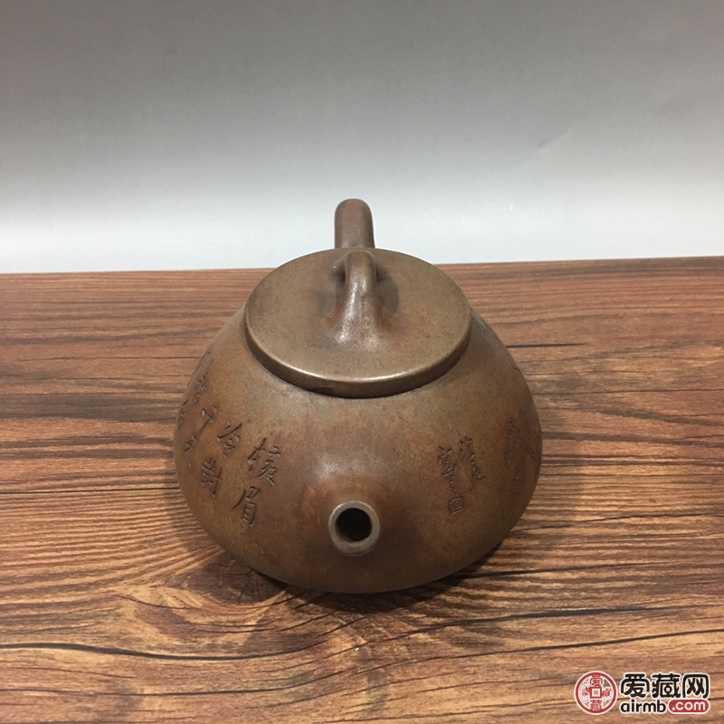 古玩古董收藏宜兴紫砂壶名人顾景