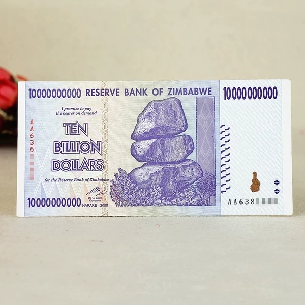 津巴布韦100亿钞九五成新百亿大面额外国纸币非洲钱