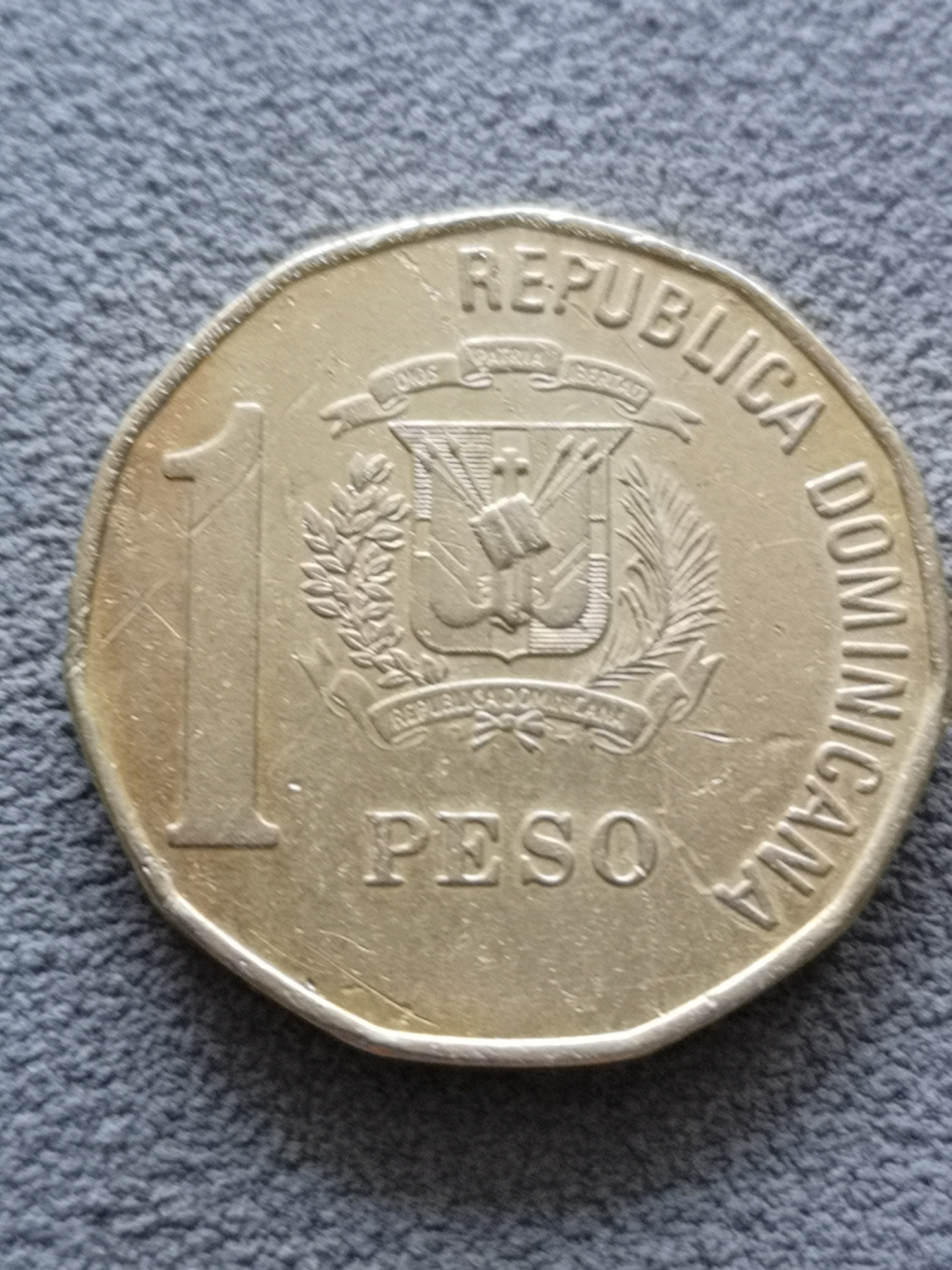 美洲硬币4枚多米尼加1997年