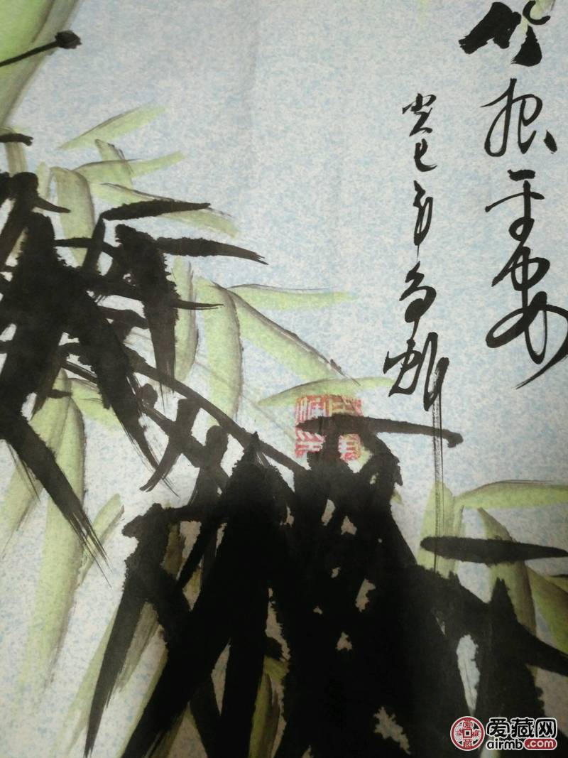 作品原装老裱,周争辉老师真迹.