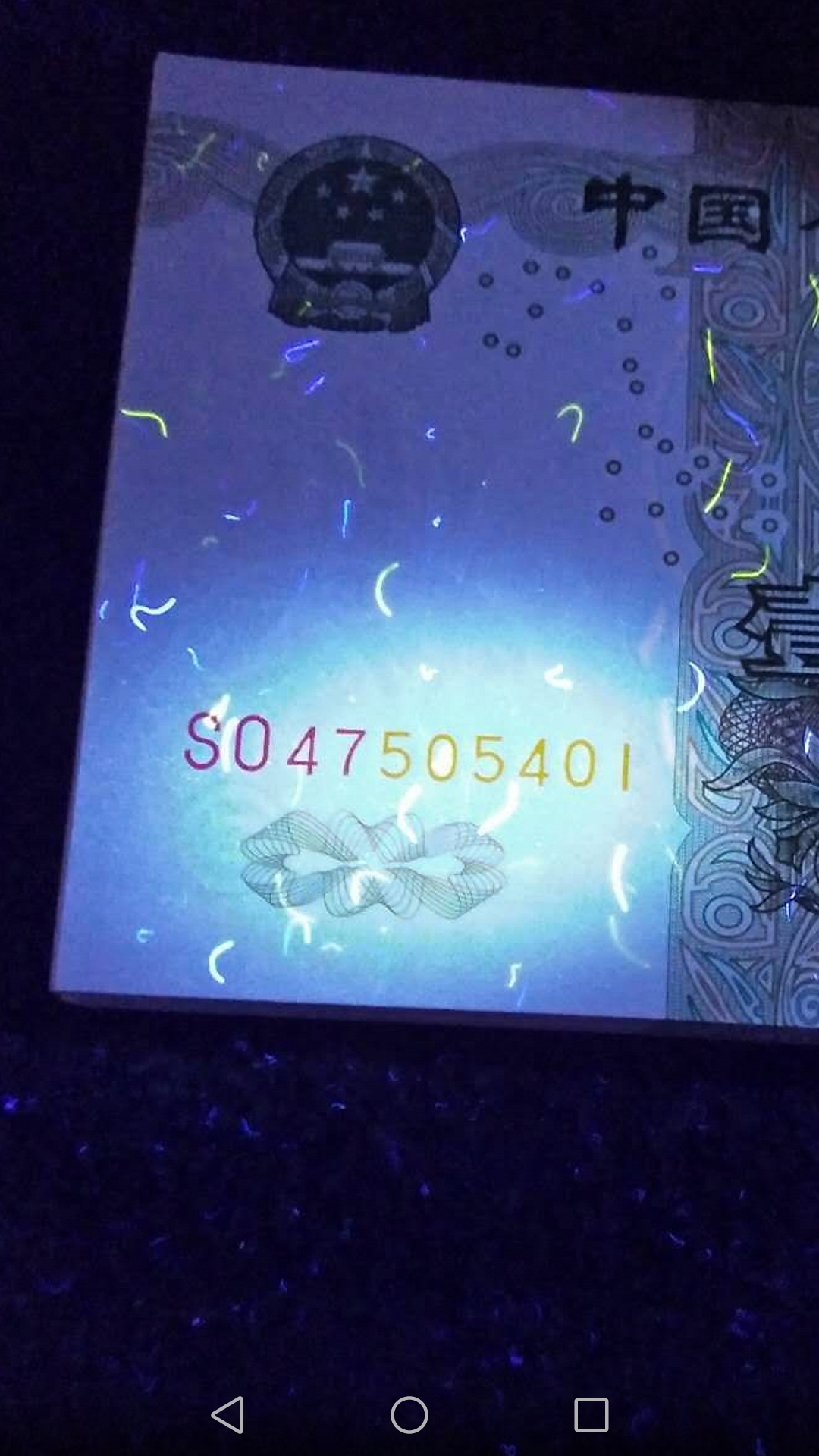 991大叶兰首发冠数字荧光绝品