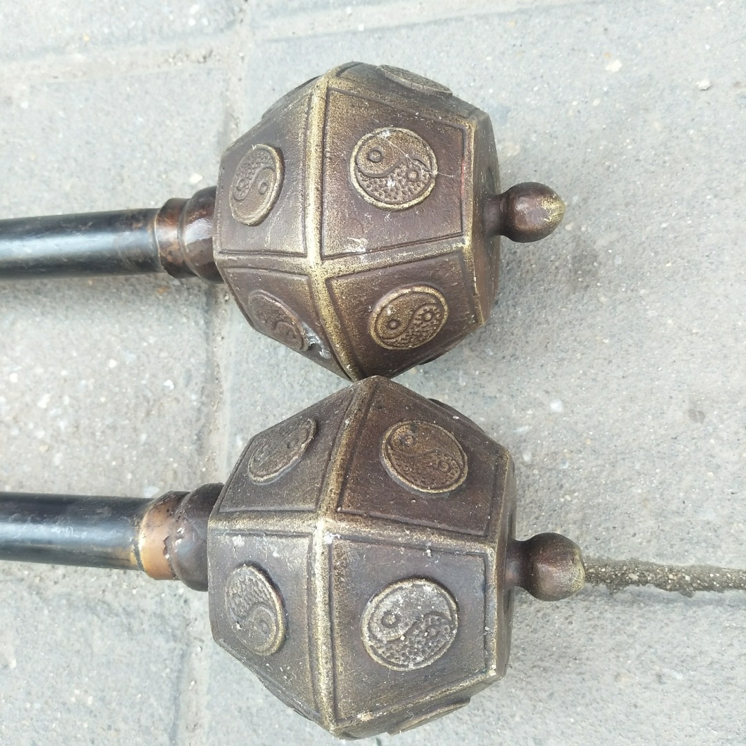 铜制《八卦锤》尺寸如图,重约