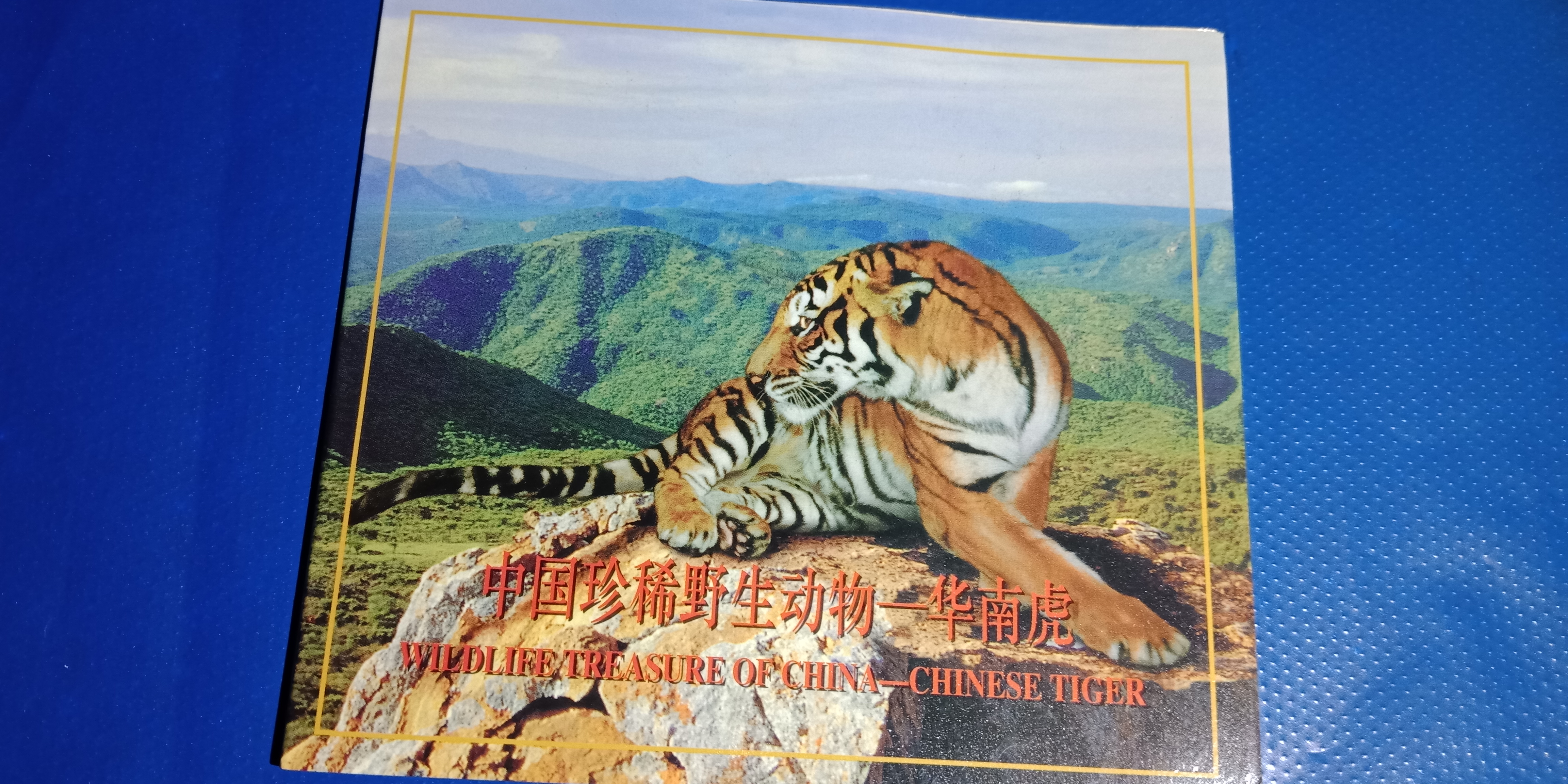 中国珍稀野生动物——华南虎纪念