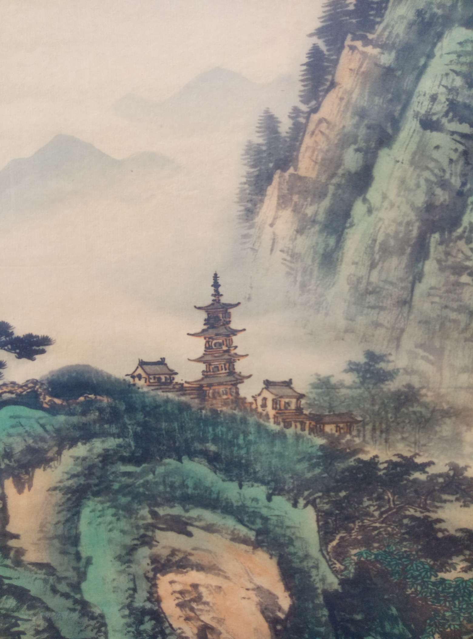 郑板桥《一帆风顺》宣纸卷轴画一副画工精湛,惟妙惟