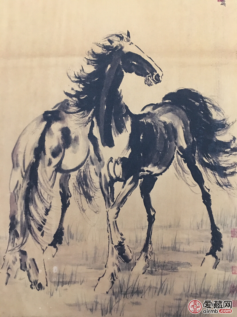 实店珍藏,名家作品【徐悲鸿-马