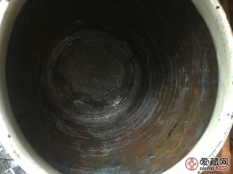 元晚期磁州窑罐子，开门老货地胎