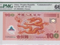 龙钞100元纪念钞最新价格