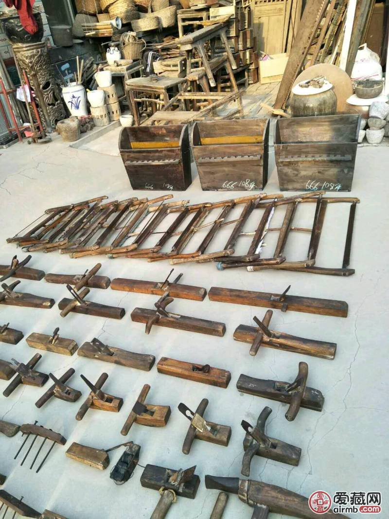木工工具，品相如图，108件。