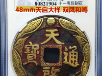 天启通宝背京价格表