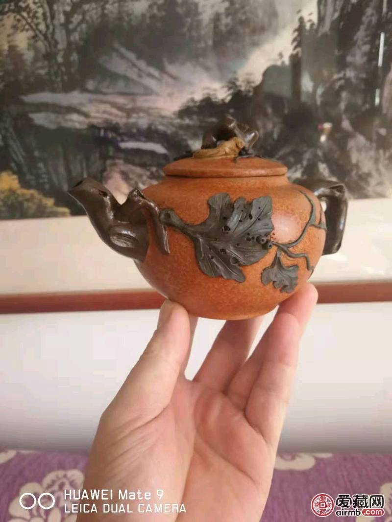 紫砂壶,蒋蓉作,全品                  上架时间 2019
