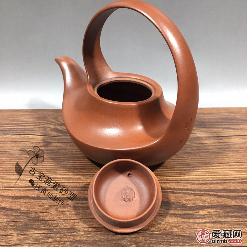 落款紫砂壶名人汪寅仙全手工制作