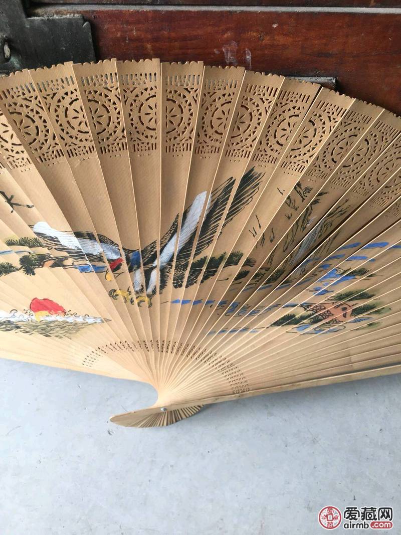 下乡所得老扇子一把【大展鸿图】
