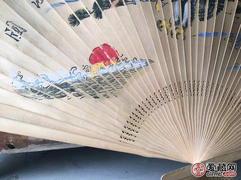 下乡所得老扇子一把【大展鸿图】