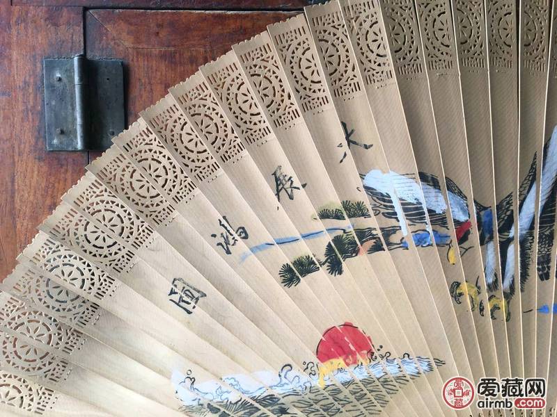 下乡所得老扇子一把【大展鸿图】
