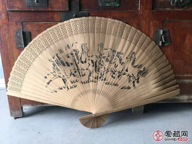 下乡所得老扇子一把【大展鸿图】